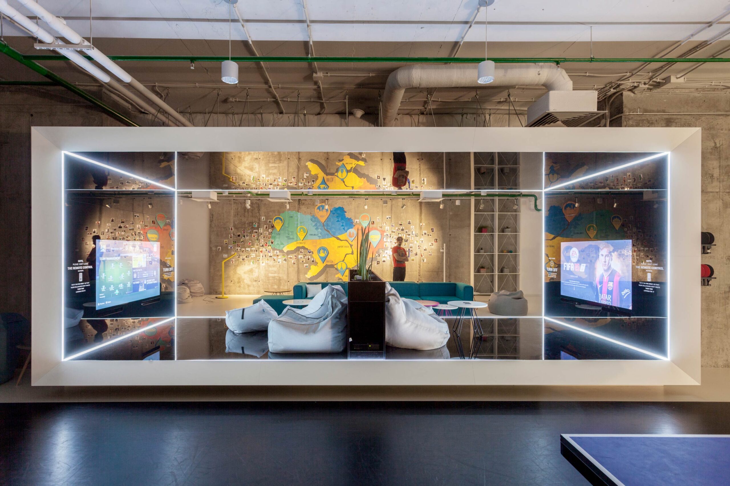 Playtech Ukraine Office Interior